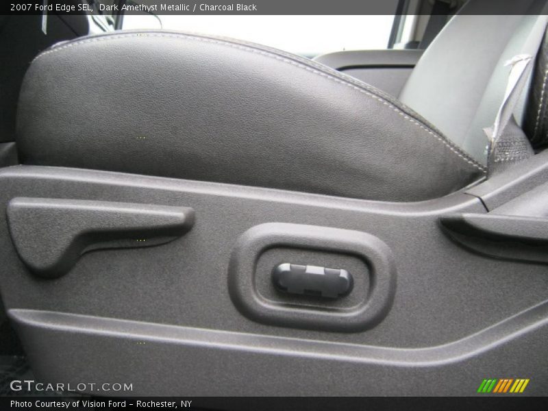 Dark Amethyst Metallic / Charcoal Black 2007 Ford Edge SEL