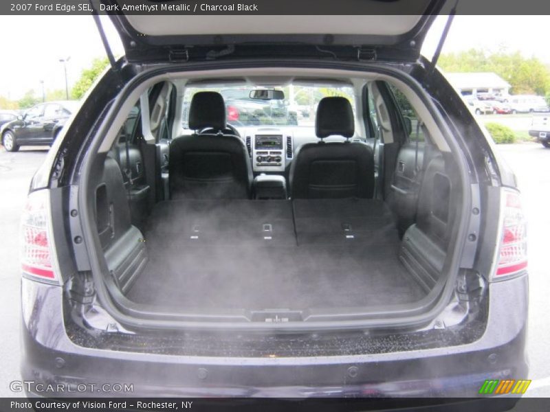 Dark Amethyst Metallic / Charcoal Black 2007 Ford Edge SEL