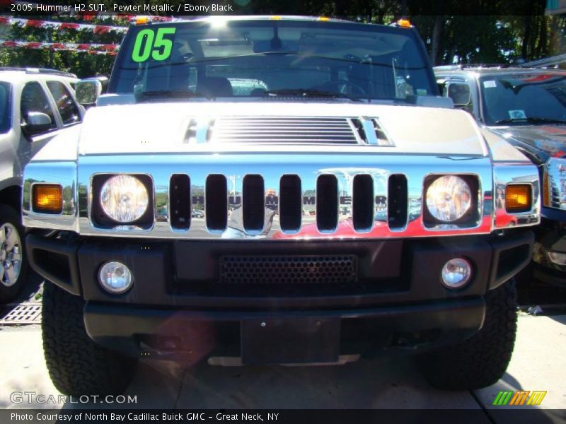 Pewter Metallic / Ebony Black 2005 Hummer H2 SUT