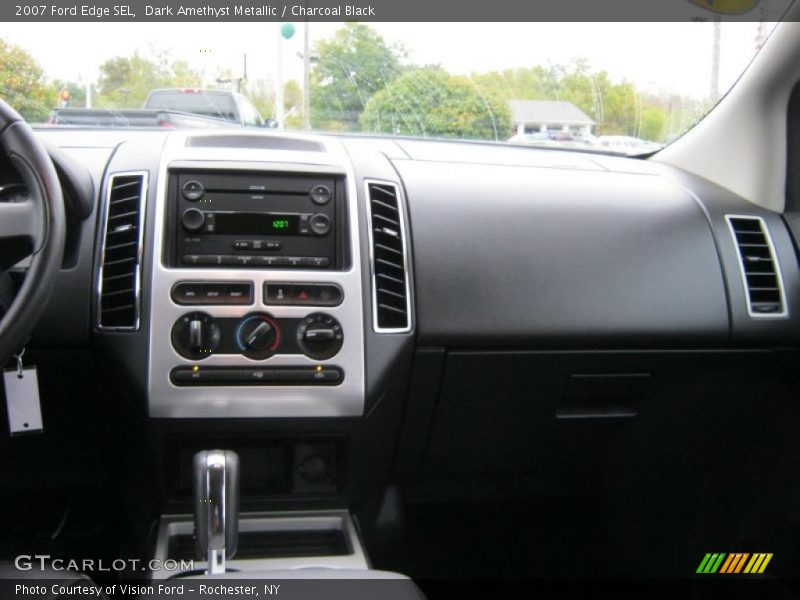 Dark Amethyst Metallic / Charcoal Black 2007 Ford Edge SEL