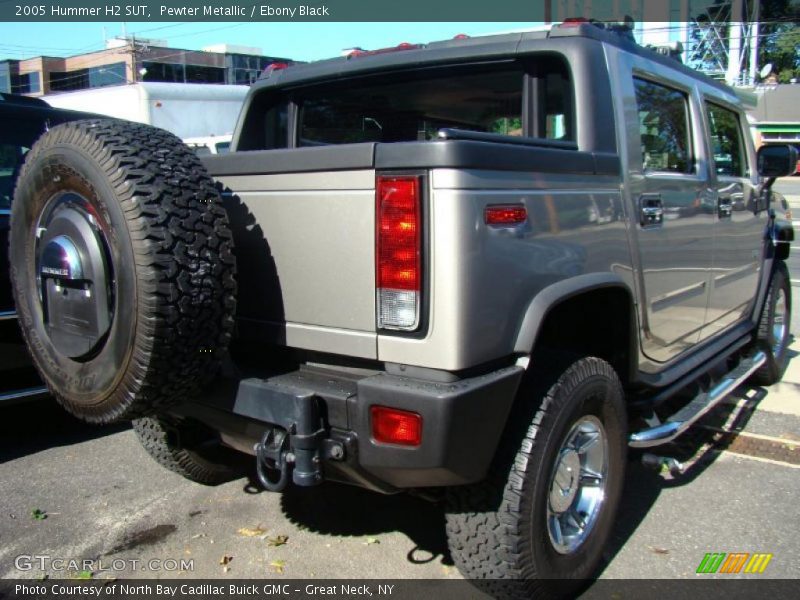 Pewter Metallic / Ebony Black 2005 Hummer H2 SUT