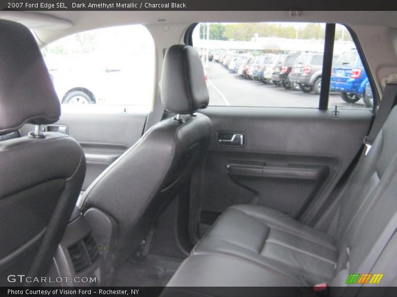 Dark Amethyst Metallic / Charcoal Black 2007 Ford Edge SEL