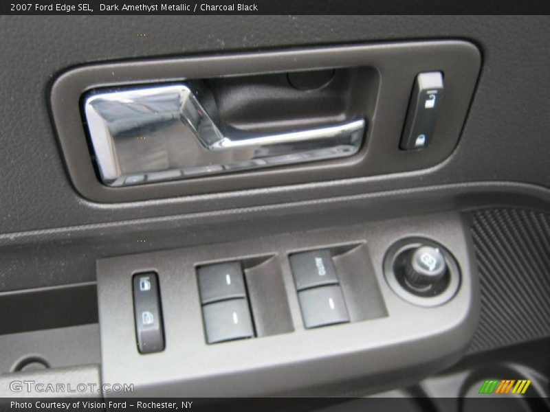 Dark Amethyst Metallic / Charcoal Black 2007 Ford Edge SEL