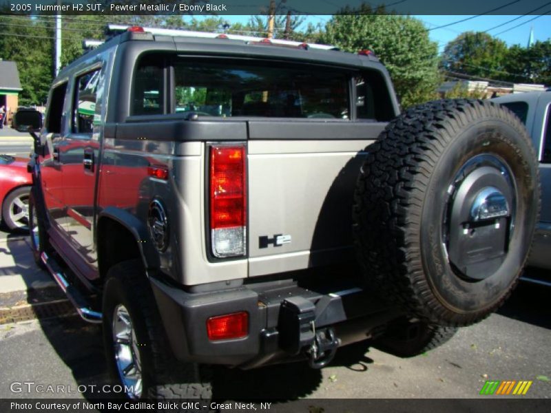 Pewter Metallic / Ebony Black 2005 Hummer H2 SUT