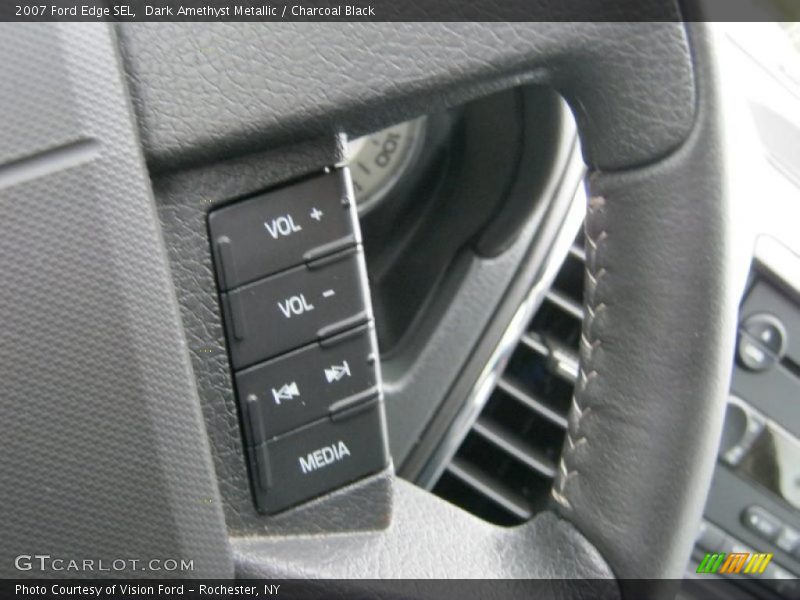 Dark Amethyst Metallic / Charcoal Black 2007 Ford Edge SEL