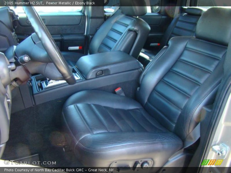Pewter Metallic / Ebony Black 2005 Hummer H2 SUT