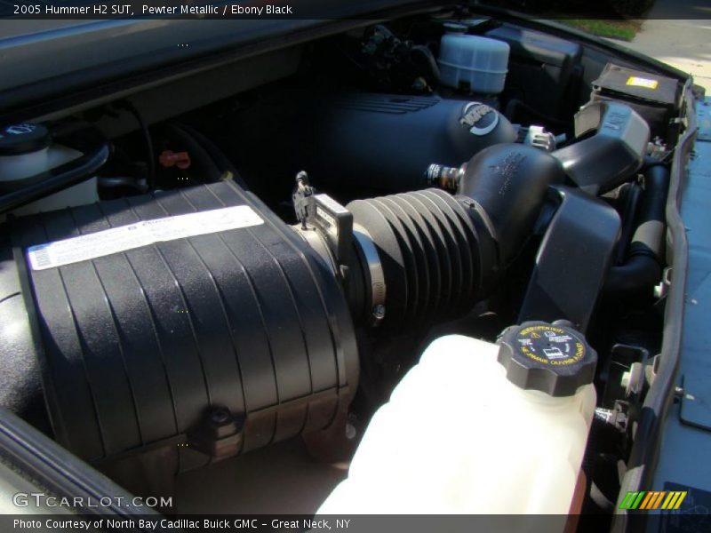 Pewter Metallic / Ebony Black 2005 Hummer H2 SUT