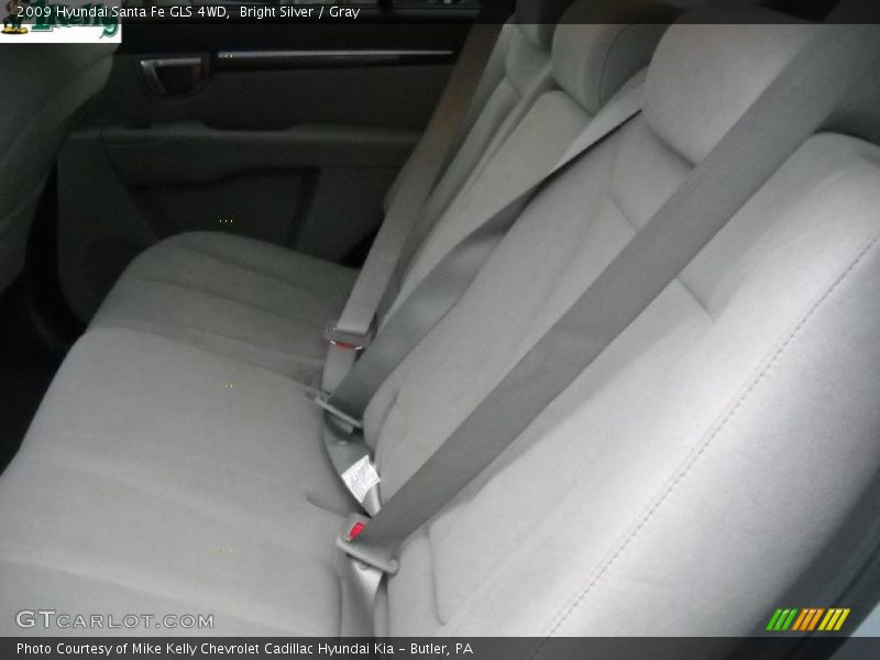 Bright Silver / Gray 2009 Hyundai Santa Fe GLS 4WD