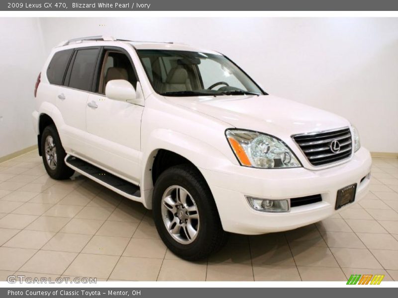 Blizzard White Pearl / Ivory 2009 Lexus GX 470