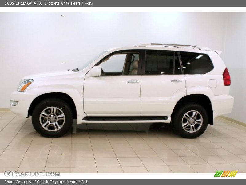 Blizzard White Pearl / Ivory 2009 Lexus GX 470
