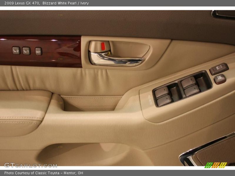 Blizzard White Pearl / Ivory 2009 Lexus GX 470