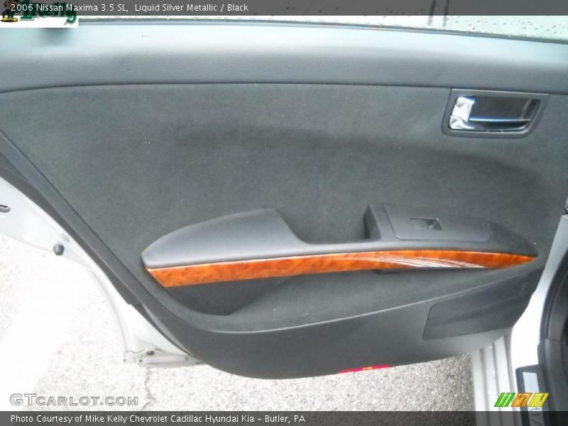 Liquid Silver Metallic / Black 2006 Nissan Maxima 3.5 SL