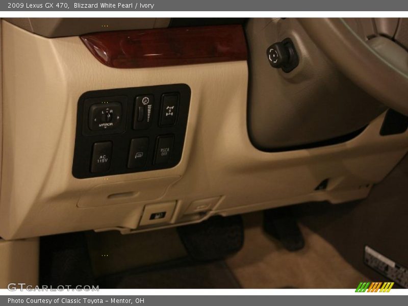 Blizzard White Pearl / Ivory 2009 Lexus GX 470