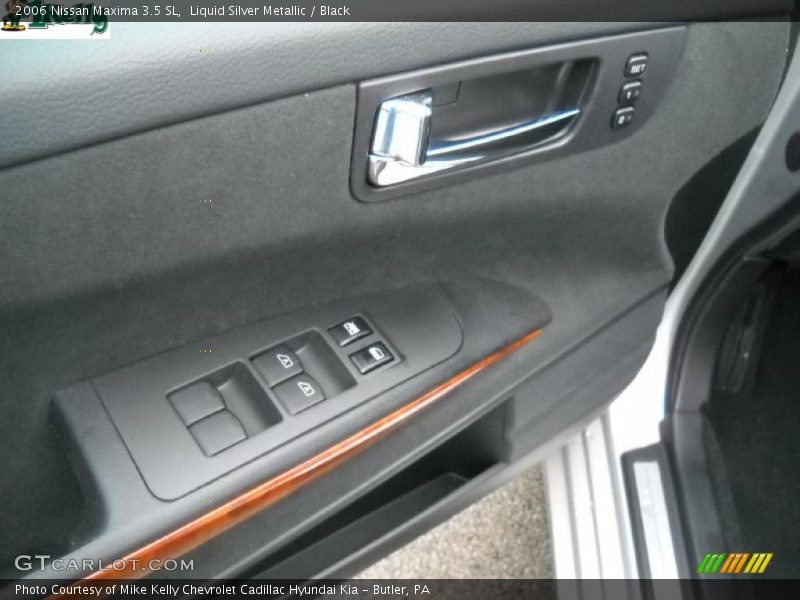 Liquid Silver Metallic / Black 2006 Nissan Maxima 3.5 SL