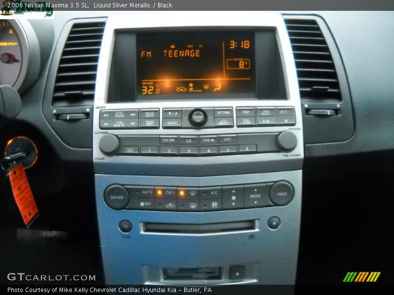 Liquid Silver Metallic / Black 2006 Nissan Maxima 3.5 SL