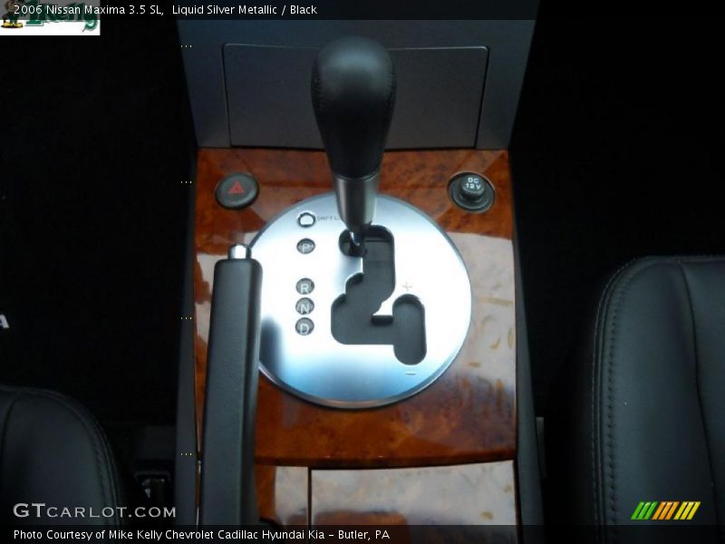Liquid Silver Metallic / Black 2006 Nissan Maxima 3.5 SL
