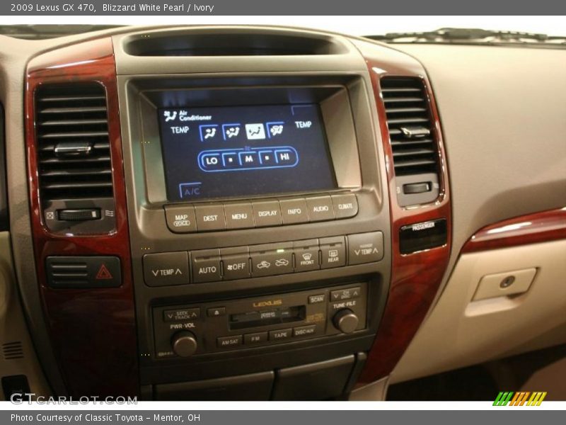 Blizzard White Pearl / Ivory 2009 Lexus GX 470