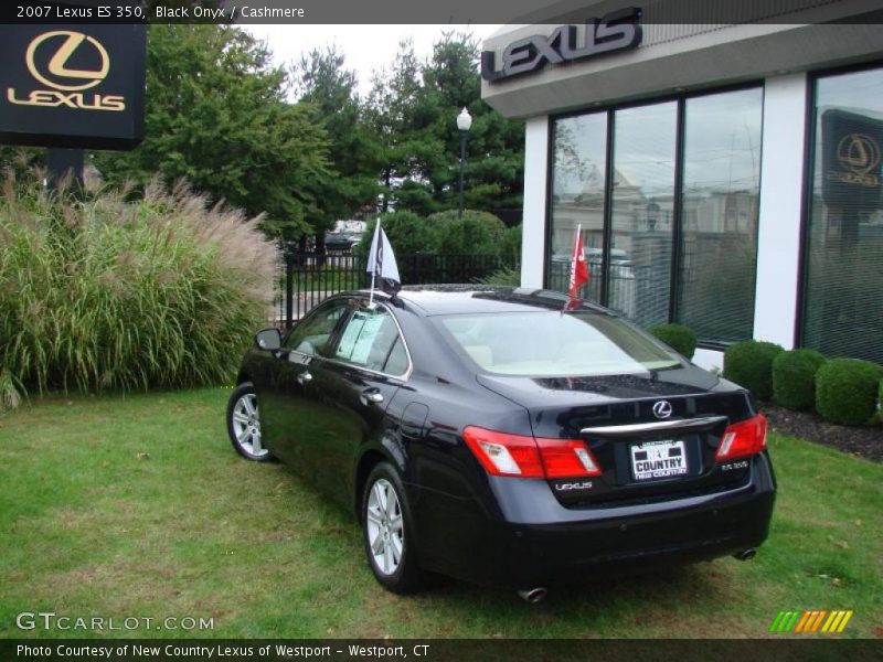 Black Onyx / Cashmere 2007 Lexus ES 350