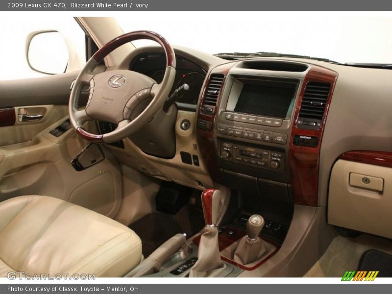 Blizzard White Pearl / Ivory 2009 Lexus GX 470