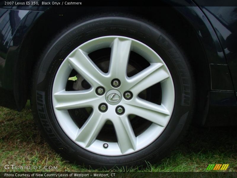 Black Onyx / Cashmere 2007 Lexus ES 350