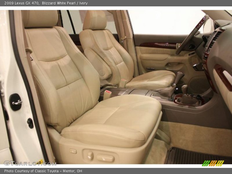 Blizzard White Pearl / Ivory 2009 Lexus GX 470