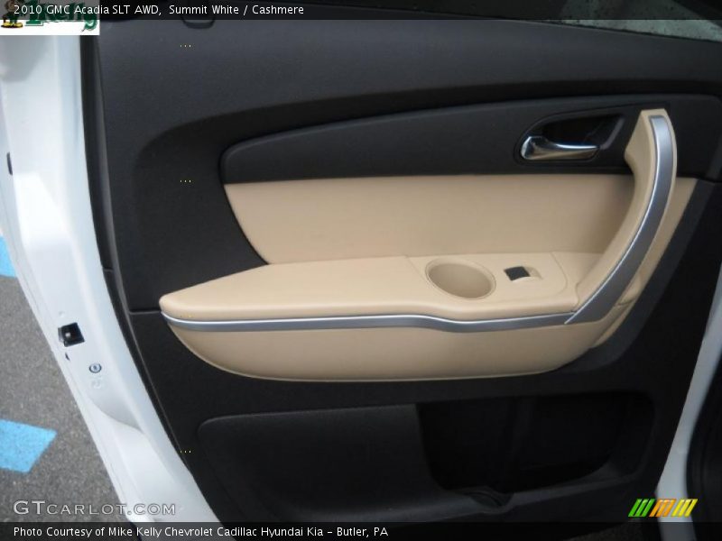Summit White / Cashmere 2010 GMC Acadia SLT AWD