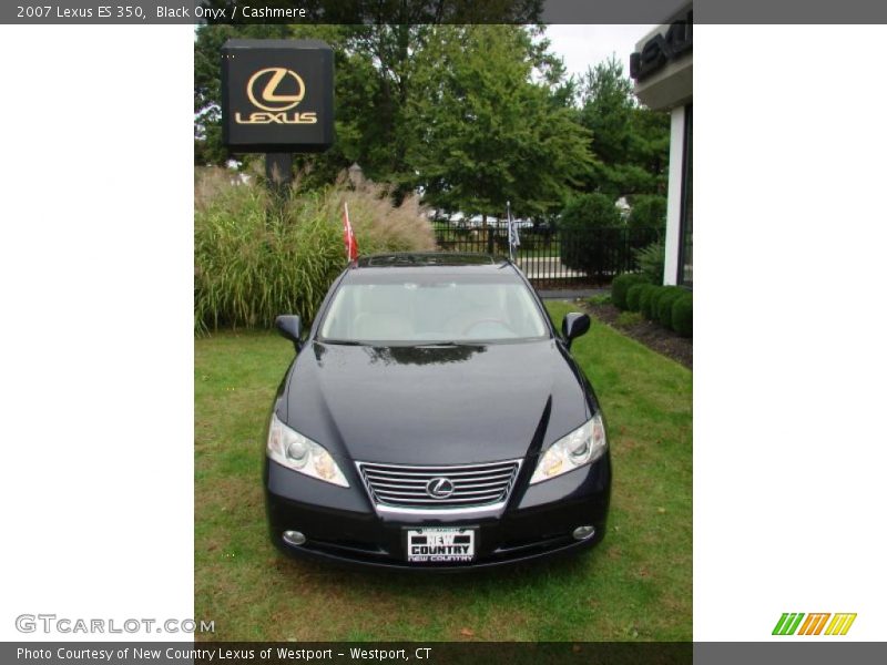 Black Onyx / Cashmere 2007 Lexus ES 350