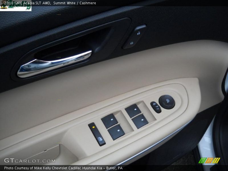 Summit White / Cashmere 2010 GMC Acadia SLT AWD