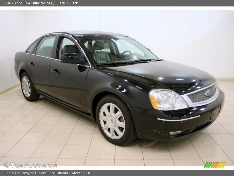Black / Black 2007 Ford Five Hundred SEL
