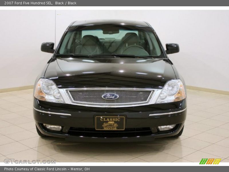 Black / Black 2007 Ford Five Hundred SEL