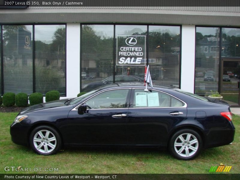 Black Onyx / Cashmere 2007 Lexus ES 350