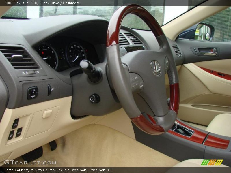 Black Onyx / Cashmere 2007 Lexus ES 350
