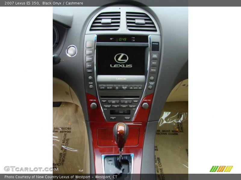 Black Onyx / Cashmere 2007 Lexus ES 350