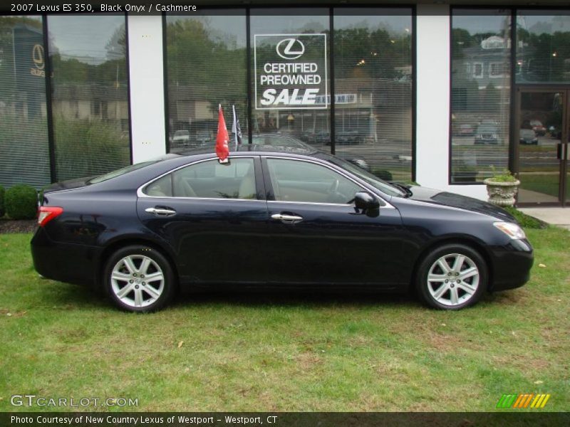 Black Onyx / Cashmere 2007 Lexus ES 350