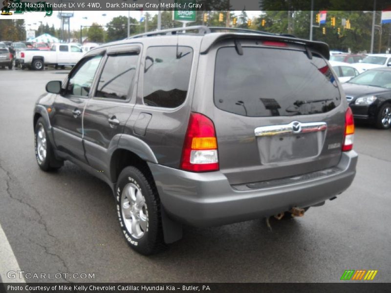 Dark Shadow Gray Metallic / Gray 2002 Mazda Tribute LX V6 4WD