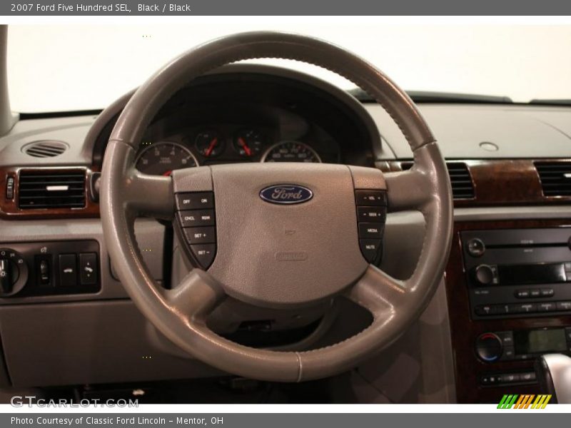 Black / Black 2007 Ford Five Hundred SEL