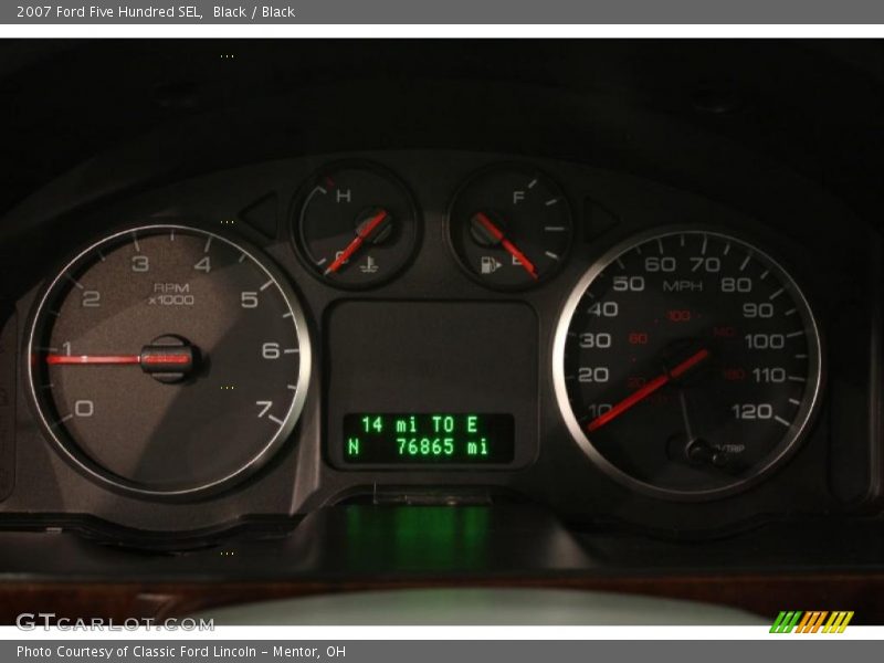 Black / Black 2007 Ford Five Hundred SEL