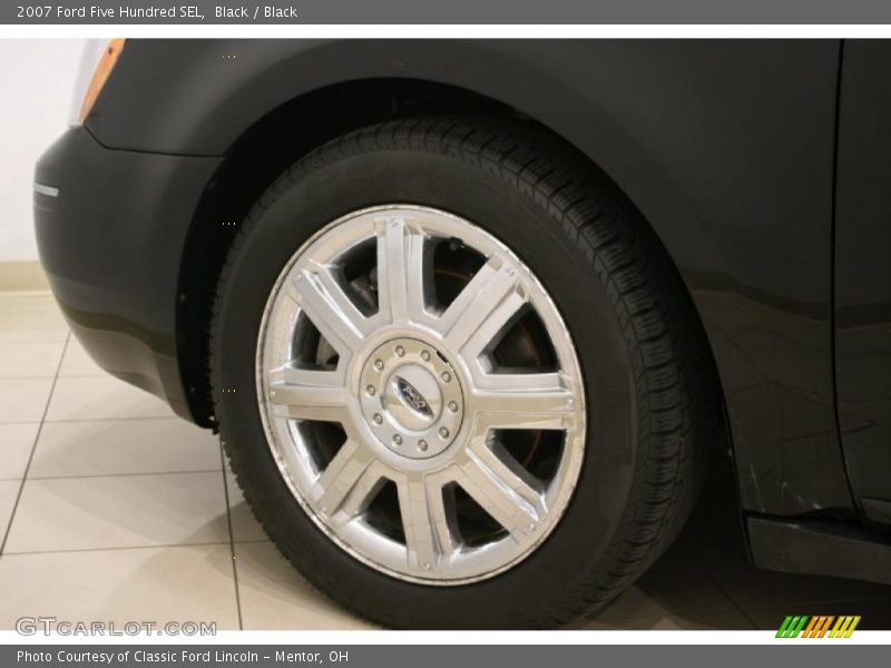 Black / Black 2007 Ford Five Hundred SEL