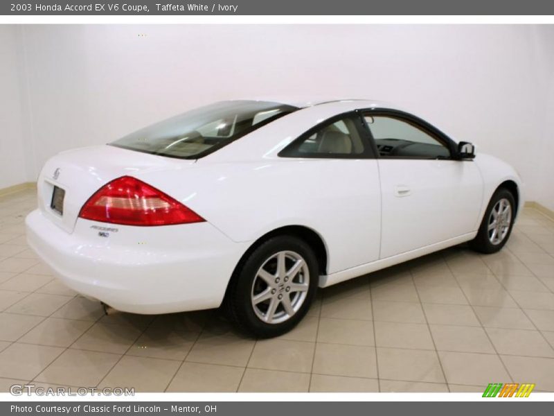 Taffeta White / Ivory 2003 Honda Accord EX V6 Coupe