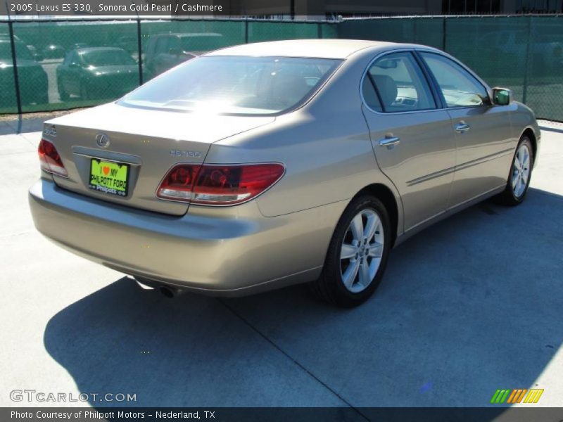Sonora Gold Pearl / Cashmere 2005 Lexus ES 330