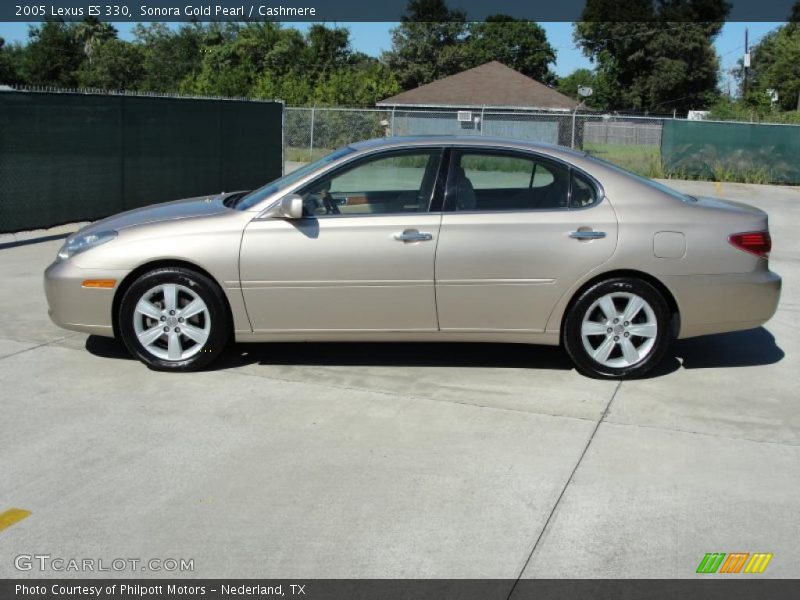 Sonora Gold Pearl / Cashmere 2005 Lexus ES 330