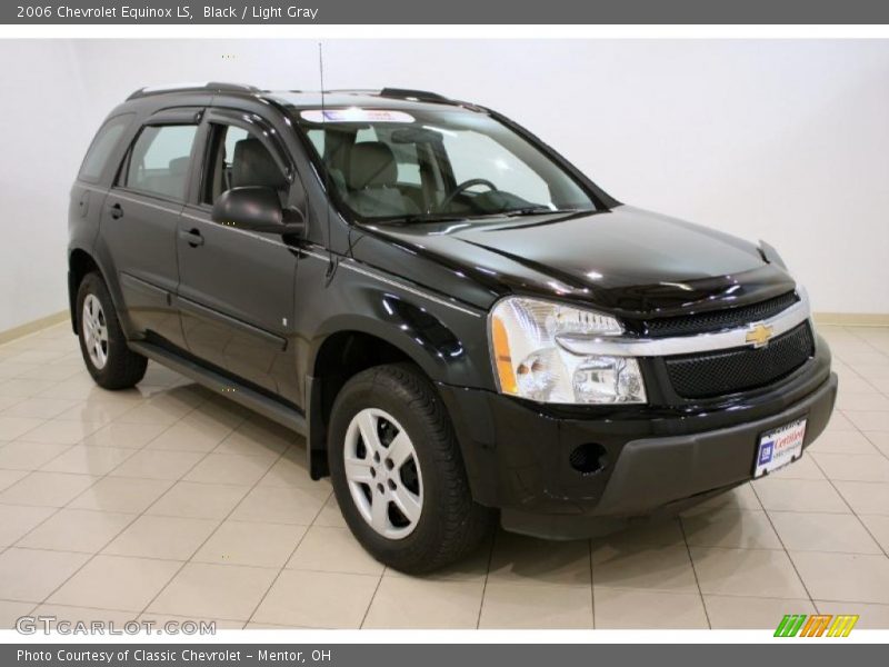 Black / Light Gray 2006 Chevrolet Equinox LS