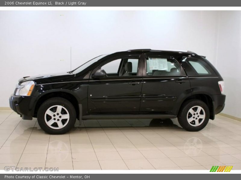 Black / Light Gray 2006 Chevrolet Equinox LS