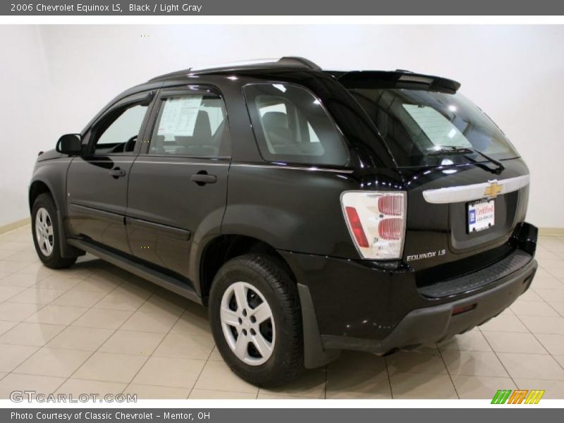 Black / Light Gray 2006 Chevrolet Equinox LS