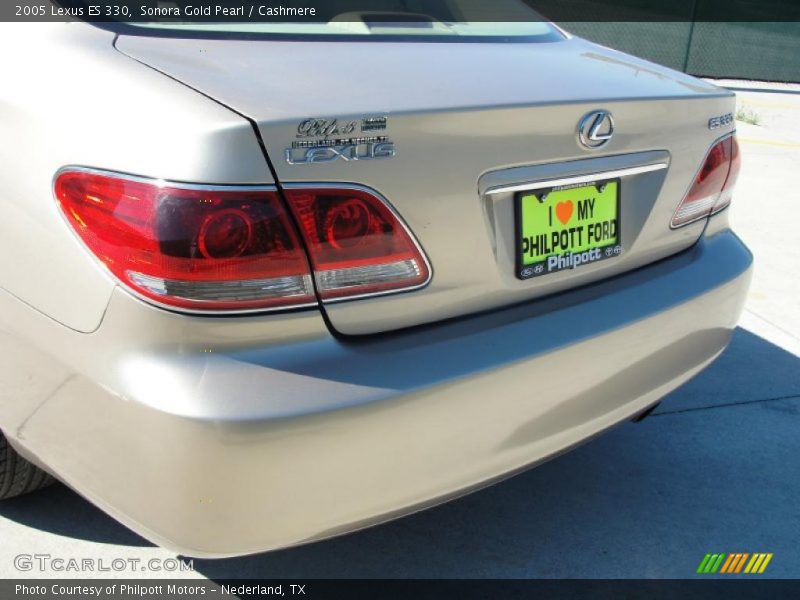 Sonora Gold Pearl / Cashmere 2005 Lexus ES 330