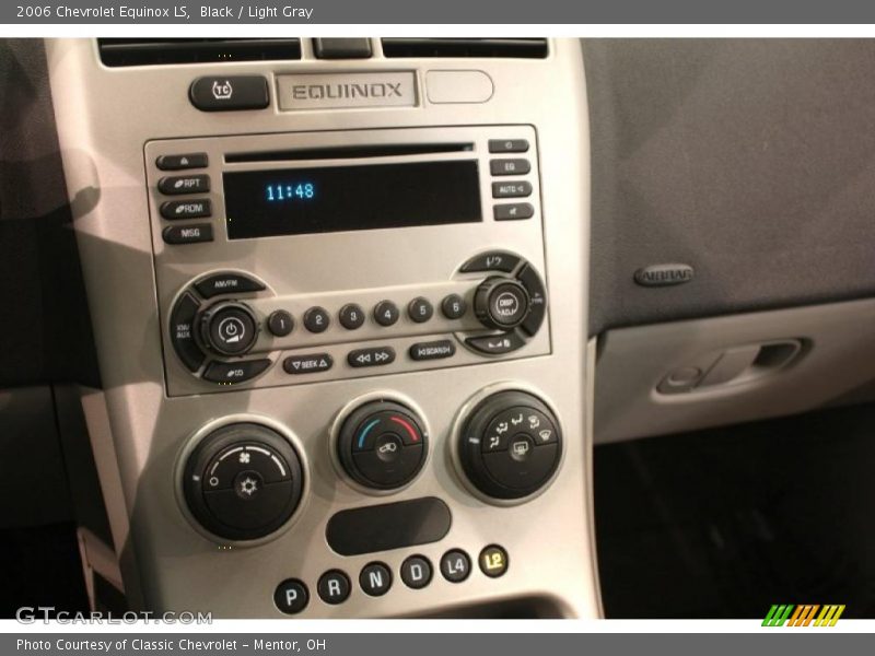 Black / Light Gray 2006 Chevrolet Equinox LS