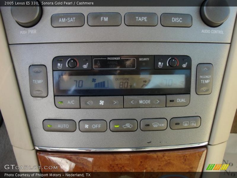 Sonora Gold Pearl / Cashmere 2005 Lexus ES 330