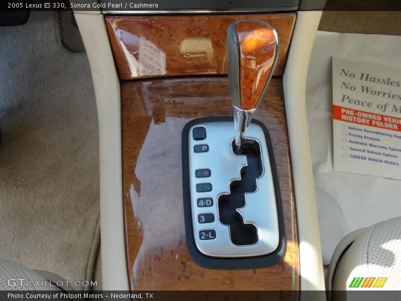 Sonora Gold Pearl / Cashmere 2005 Lexus ES 330