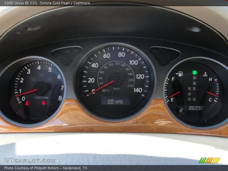 Sonora Gold Pearl / Cashmere 2005 Lexus ES 330