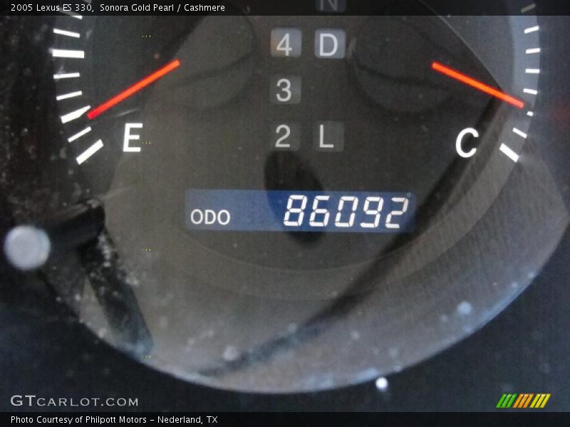 Sonora Gold Pearl / Cashmere 2005 Lexus ES 330